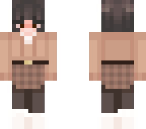 brown clothes