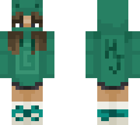 brunette froggy costume