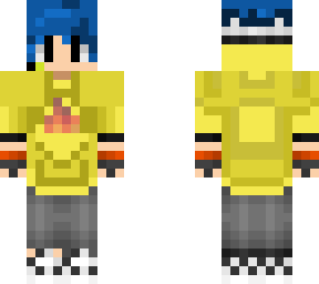charlieg r con el pelo azul