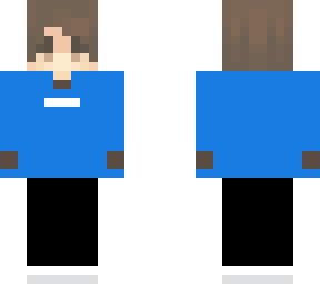 cool guy with blue shirt