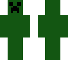 creeper overlay with pig inside