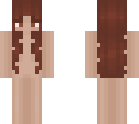 curly auburn hair // base