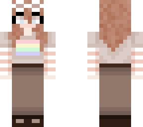 cute girl with goggles?