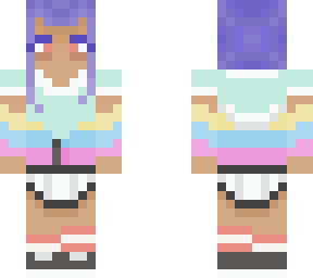cute girl with multicolored jacket