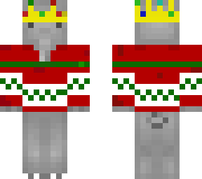 cute king elephant whit crown