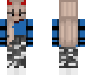devil girl (in blue)