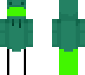 dream in a frog hoodie