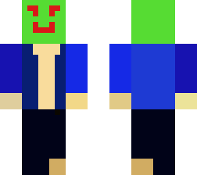 eco friendly creeper/mutant human skin