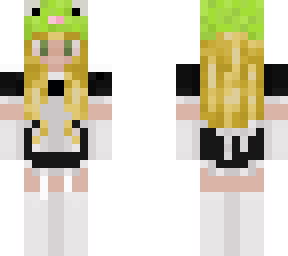 frog maid outfit : blonde