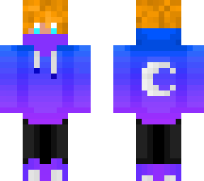 gamer in blue