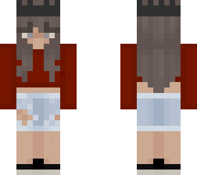 girl with shorts
