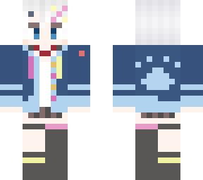 hasuki aoi live 2d 2.0 skin (hong kong virtual youtuber--unoffical)