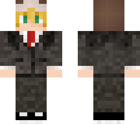 hat and suit
