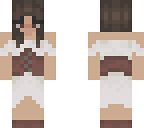 medieval brunette short hair girl