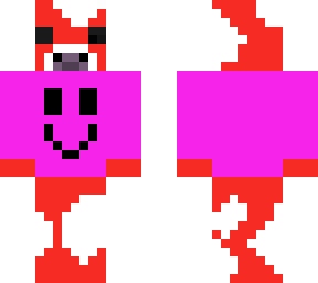 mooshroom cow with a purple shirt