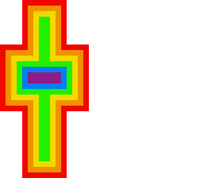 my second creation(rainbow man)