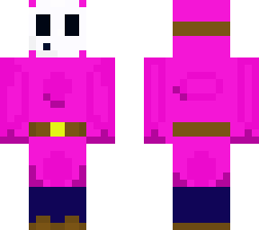 pink shy guy