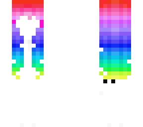 rainbow hair