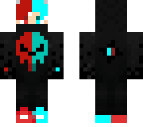 red and blue deathstroke skin