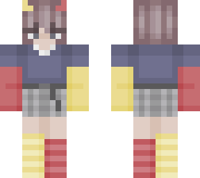 red and yellow girl