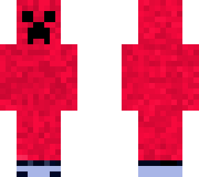 red creeper with shoes