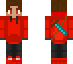 red sweater