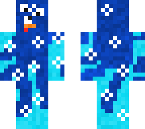 squidbird with bubbles