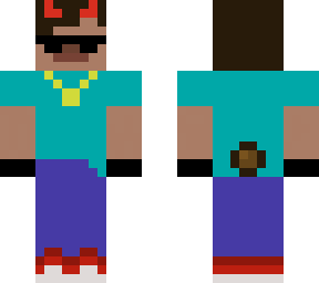 swag steve with a bear tail