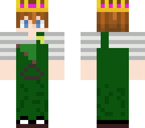 tubbo with a crown