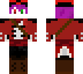 warcraft smp red team skin