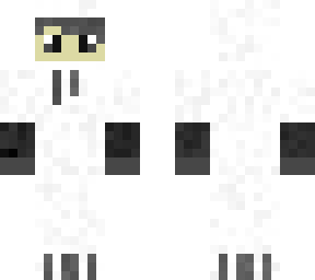 white enderman onesie