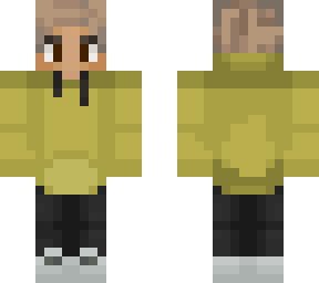 yellow hoodie boy