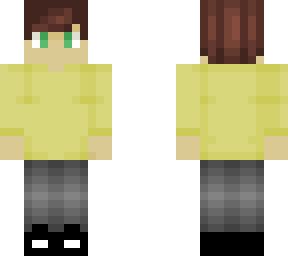 yellow sweater boy