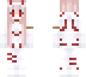 zero two  with red eyes