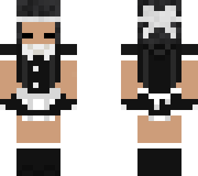 andie black maid costume