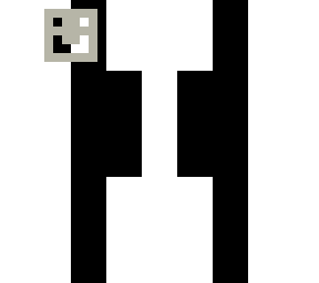 black and white