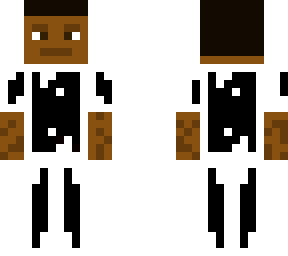 black and white