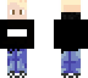 blonde boy in hoodie and jeans w/ checkered vans v. 3