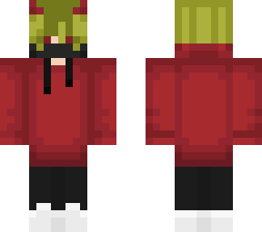 blonde red devil