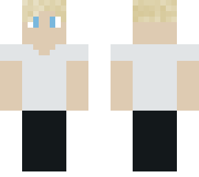 blonde t-shirt boy