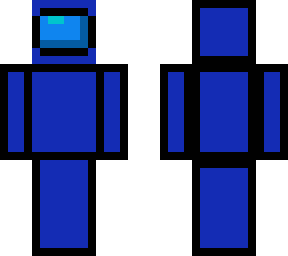 blue among us skin!