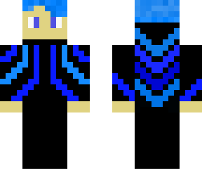 blue striped boy