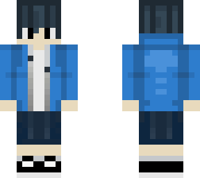 blue sweatshirt