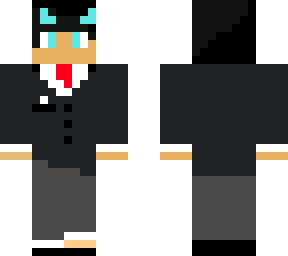 boy in tie suit