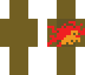 brown man with blood