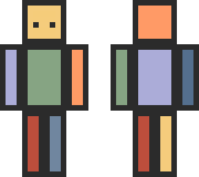 colorblock skin