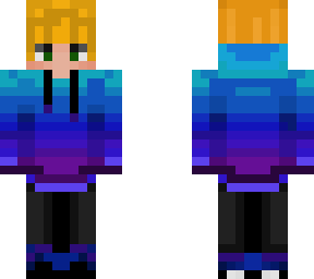 cool purple/blue sweater