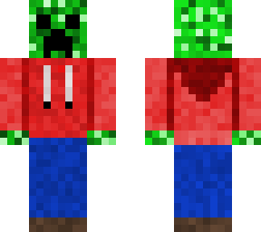 creeper in hoodie