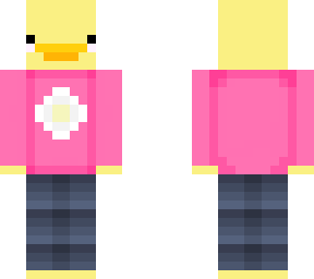 duck pink flowers