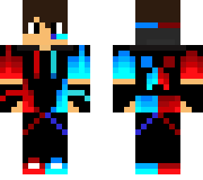 fire lightning gamer boy